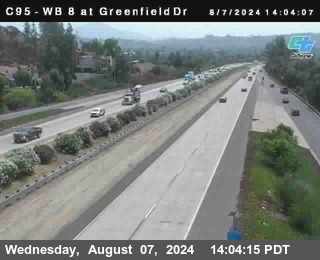 WB 8 at Greenfield Street