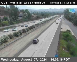 WB 8 at Greenfield Street