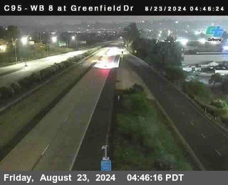 WB 8 at Greenfield Street