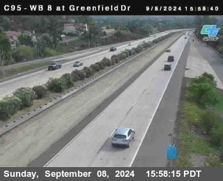 WB 8 at Greenfield Street