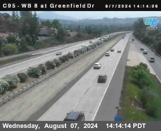 WB 8 at Greenfield Street