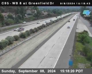 WB 8 at Greenfield Street