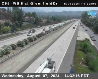 WB 8 at Greenfield Street