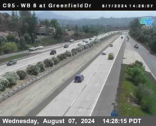 WB 8 at Greenfield Street