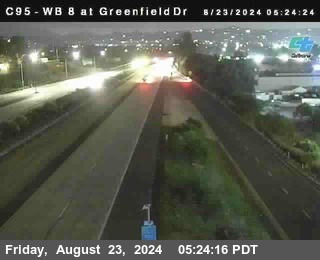 WB 8 at Greenfield Street