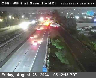 WB 8 at Greenfield Street