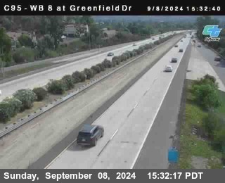 WB 8 at Greenfield Street