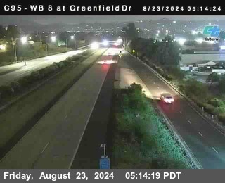 WB 8 at Greenfield Street