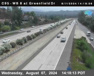 WB 8 at Greenfield Street