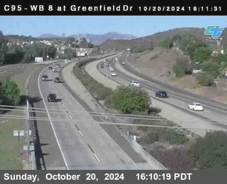 WB 8 at Greenfield Street