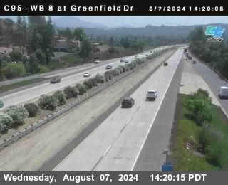 WB 8 at Greenfield Street