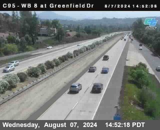 WB 8 at Greenfield Street