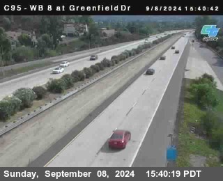 WB 8 at Greenfield Street