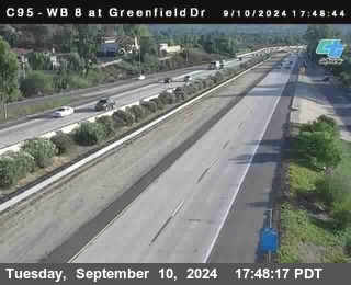 WB 8 at Greenfield Street