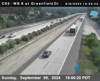 WB 8 at Greenfield Street