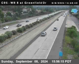 WB 8 at Greenfield Street