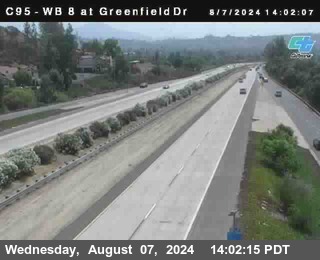 WB 8 at Greenfield Street