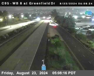 WB 8 at Greenfield Street