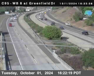 WB 8 at Greenfield Street