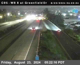 WB 8 at Greenfield Street