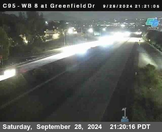 WB 8 at Greenfield Street