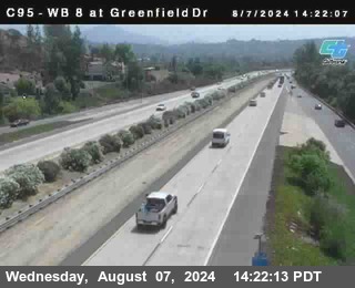 WB 8 at Greenfield Street