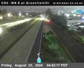 WB 8 at Greenfield Street