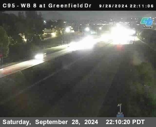 WB 8 at Greenfield Street