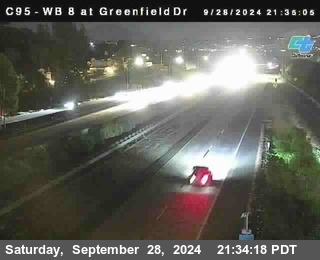 WB 8 at Greenfield Street