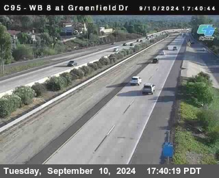 WB 8 at Greenfield Street