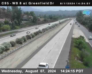 WB 8 at Greenfield Street