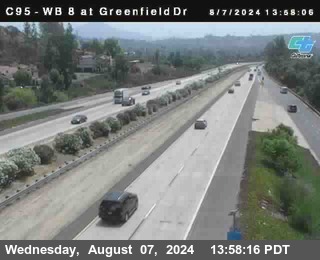 WB 8 at Greenfield Street