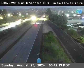 WB 8 at Greenfield Street