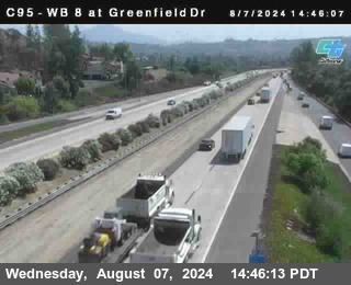 WB 8 at Greenfield Street