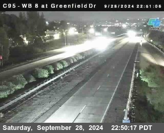 WB 8 at Greenfield Street