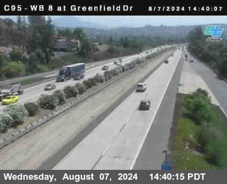 WB 8 at Greenfield Street