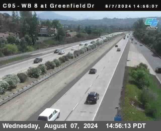 WB 8 at Greenfield Street