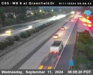 WB 8 at Greenfield Street