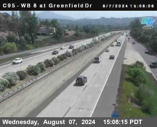 WB 8 at Greenfield Street