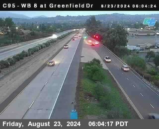 WB 8 at Greenfield Street