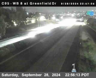 WB 8 at Greenfield Street