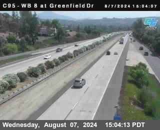 WB 8 at Greenfield Street