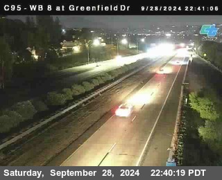 WB 8 at Greenfield Street