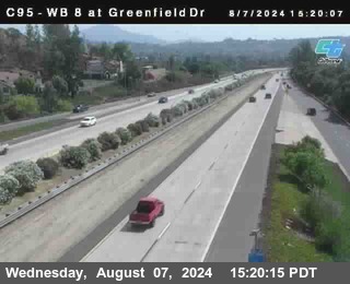 WB 8 at Greenfield Street