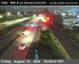 WB 8 at Greenfield Street