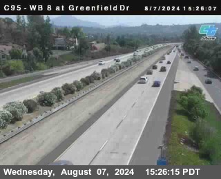 WB 8 at Greenfield Street