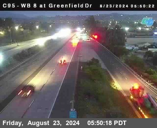 WB 8 at Greenfield Street