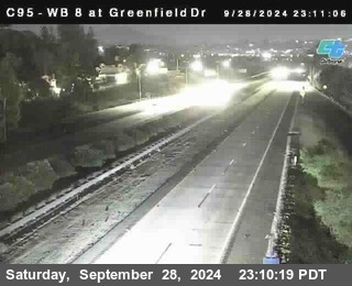 WB 8 at Greenfield Street