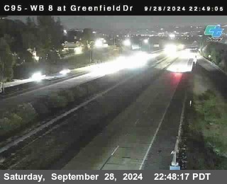 WB 8 at Greenfield Street