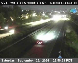 WB 8 at Greenfield Street